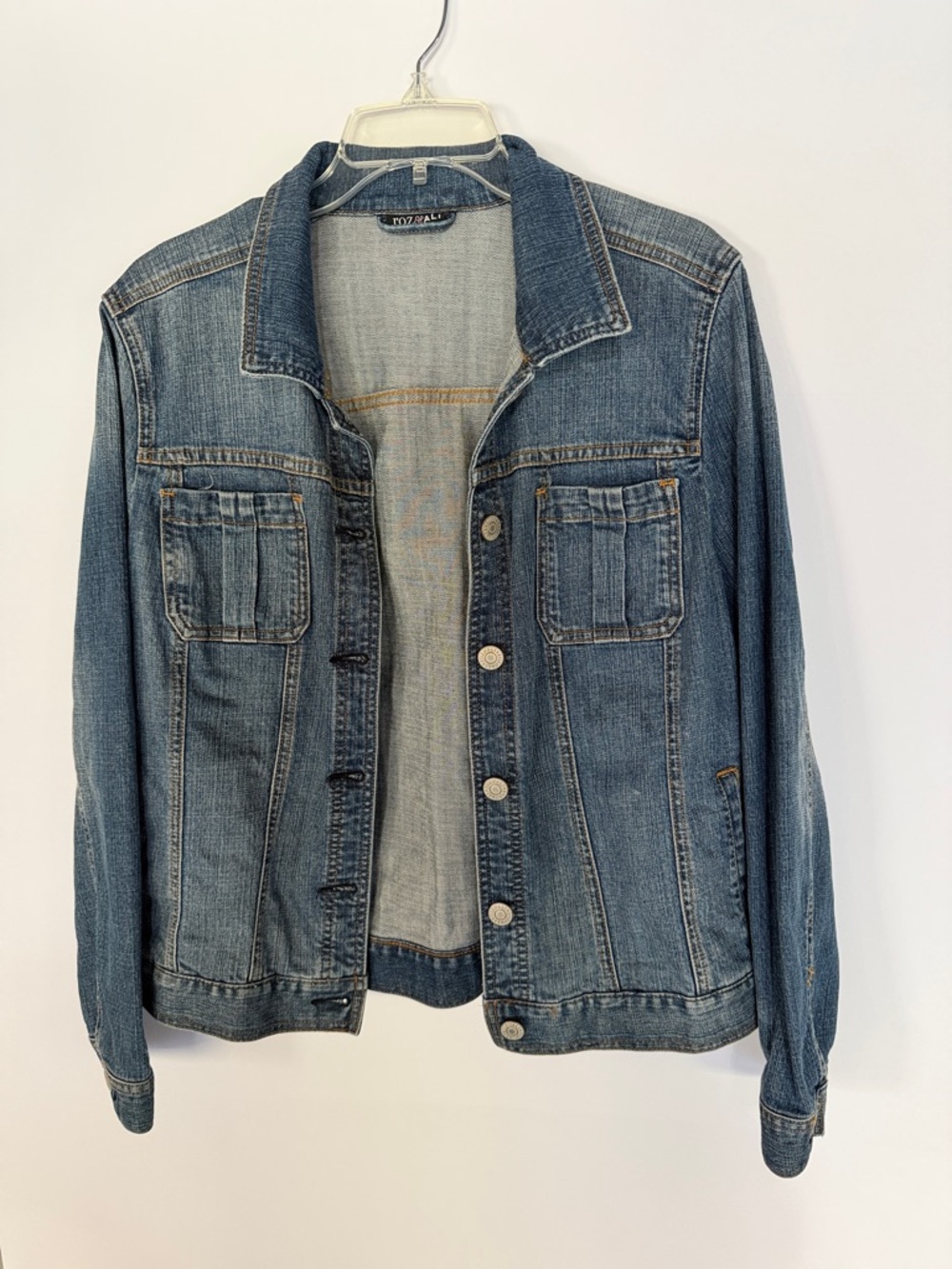 Roz & Ali Classic Blue Denim Jean Jacket